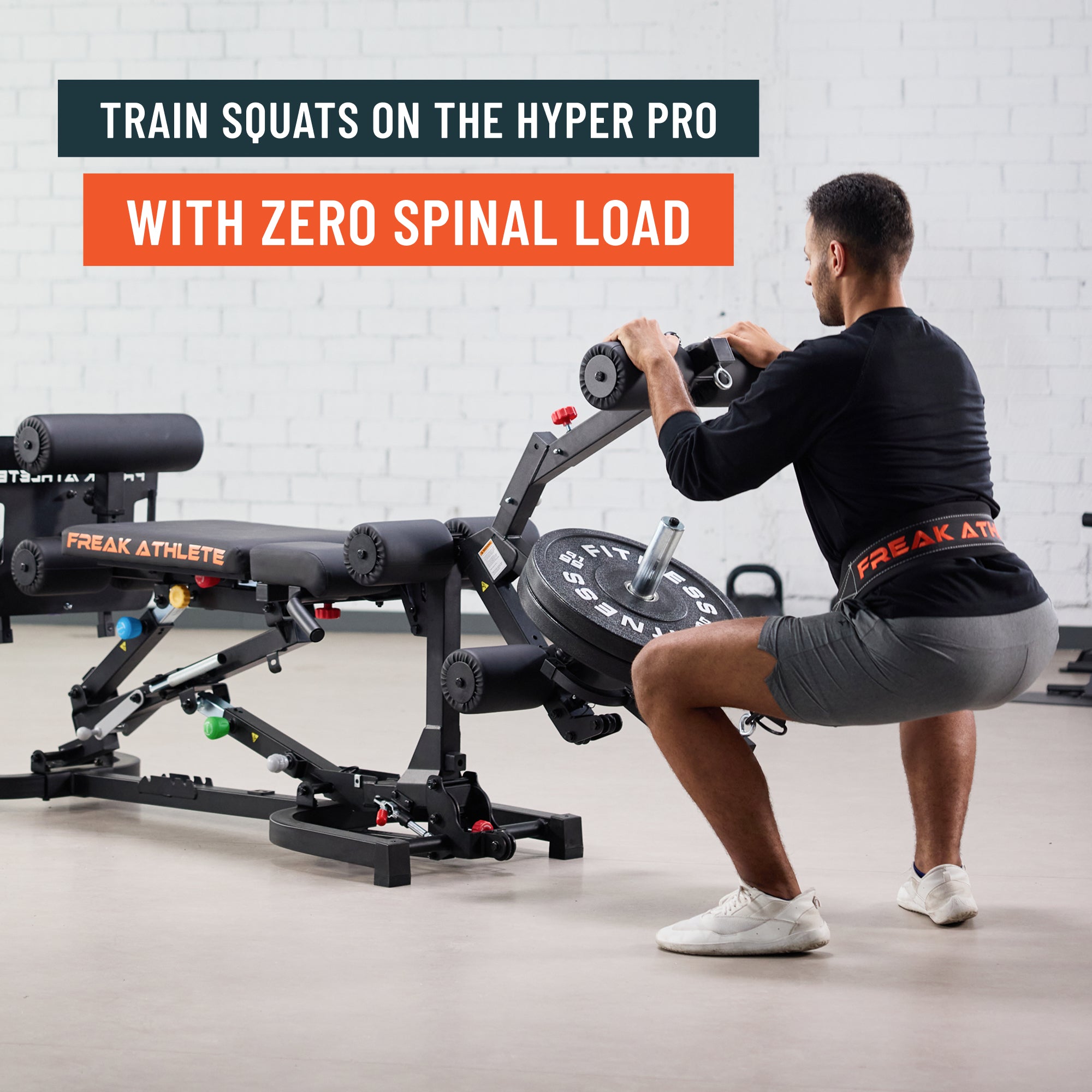 Accessoire pour squat avec ceinture